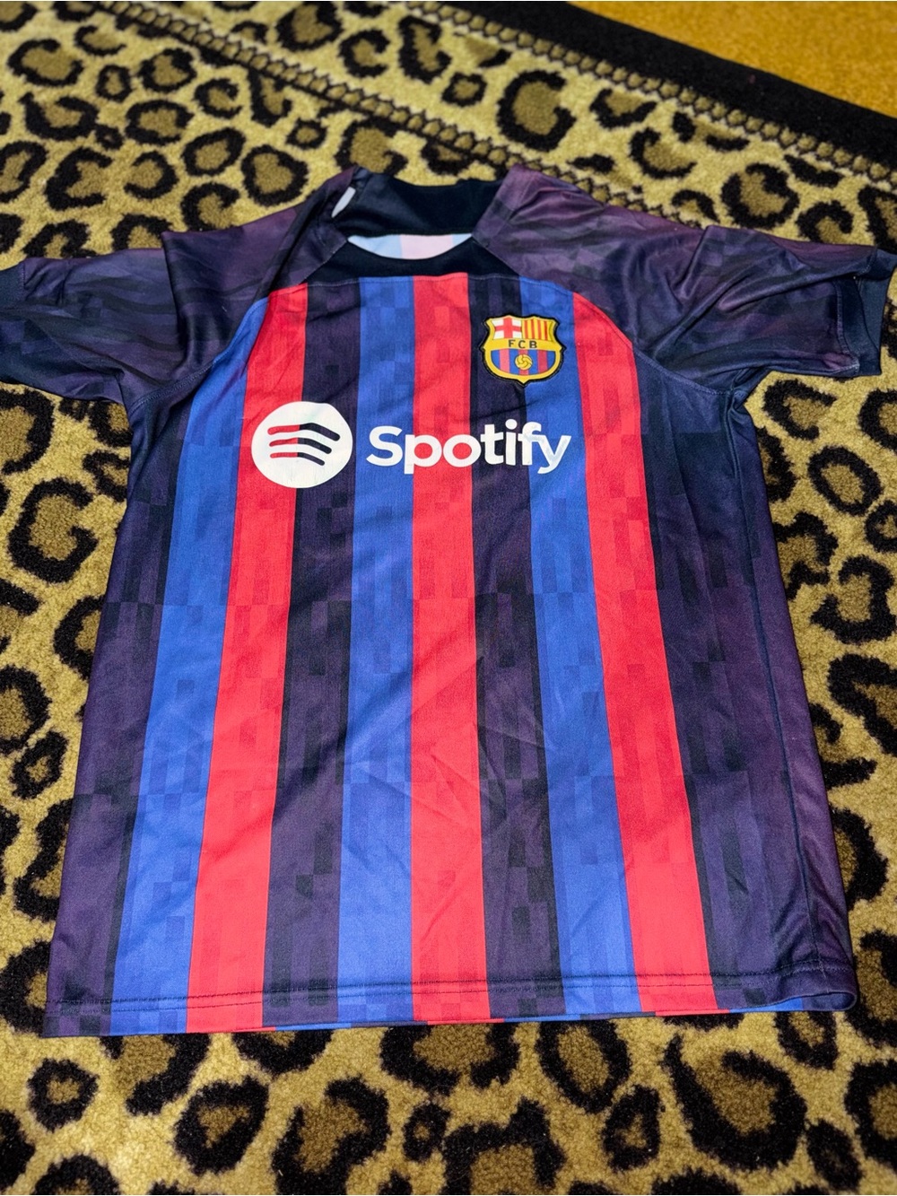 Kids' Home Jersey - Blue & Red